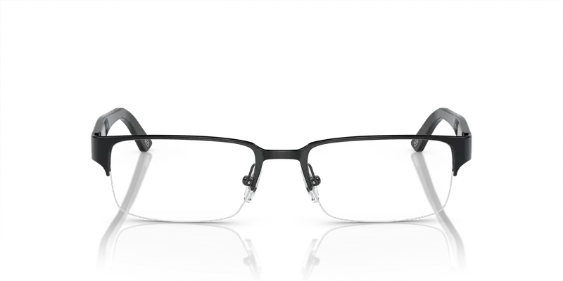 Versace Uomo VE1184 1261 Montature da vista Metallo Nero Trasparente Squadrata Normale miniatura 2