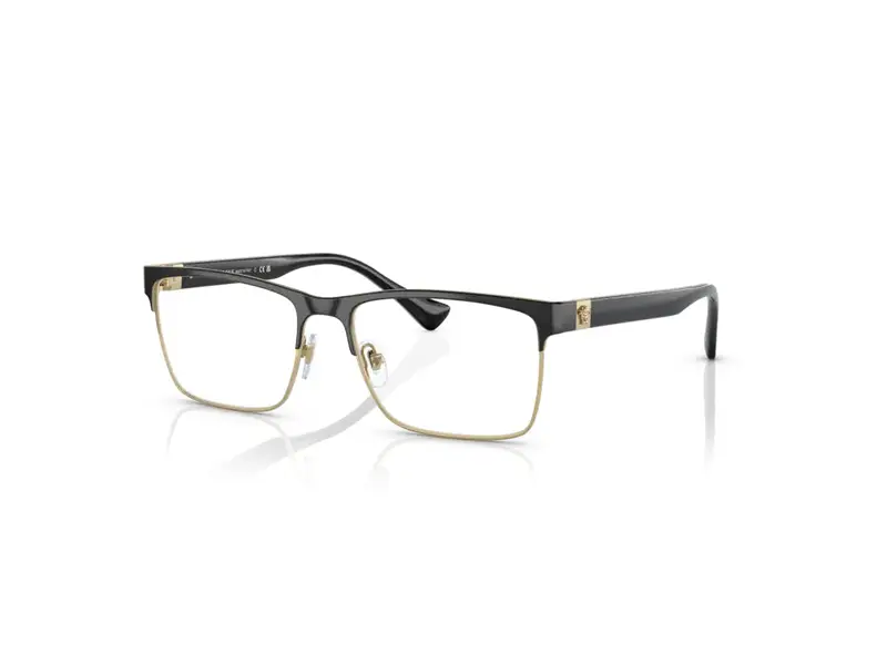 Versace Uomo VE1285  1443 Montature da vista Metallo Nero  Squadrata