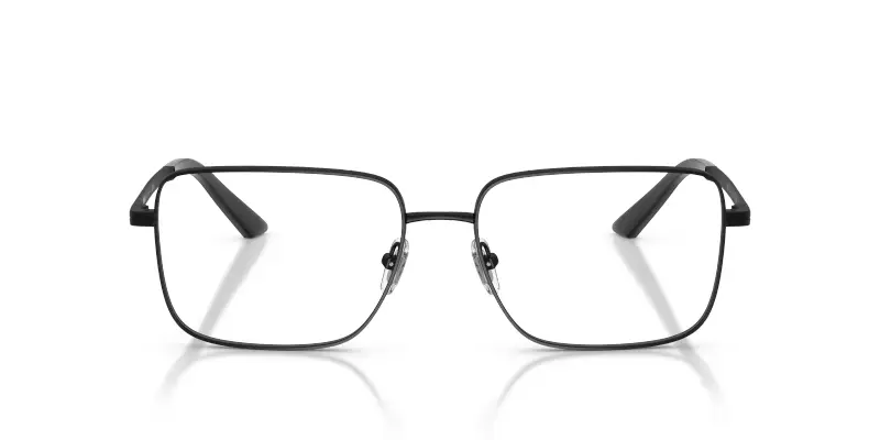 Uomo VE1311 1261 Montature da vista Metallo Nero Trasparente Pillow Normale miniatura 3