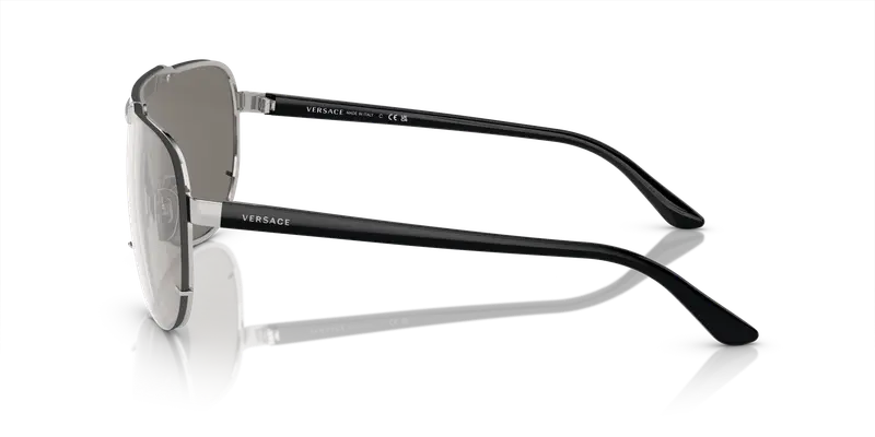 Versace Occhiali da sole Uomo Argento 826570 miniatura 3