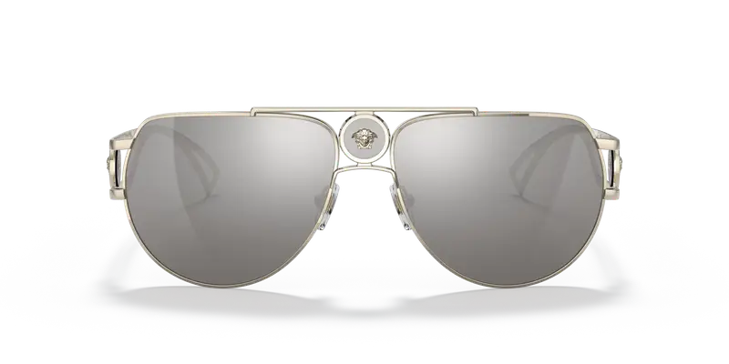 Versace Occhiali da sole Uomo Grigio 855013 miniatura 2