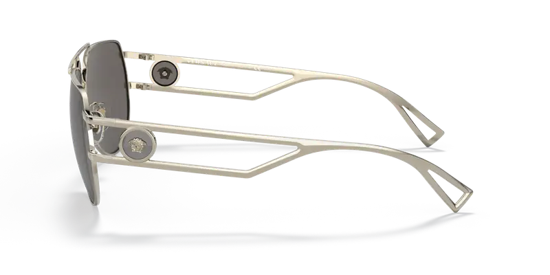 Versace Occhiali da sole Uomo Grigio 855013 miniatura 3