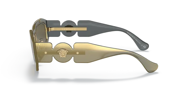 Versace Occhiali da sole Uomo Marrone 855852 miniatura 3