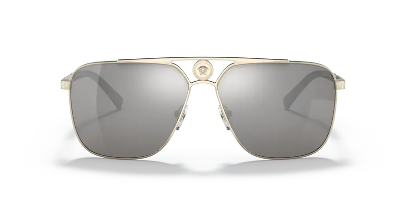 Versace Occhiali da sole Uomo Grigio 855746 miniatura 2