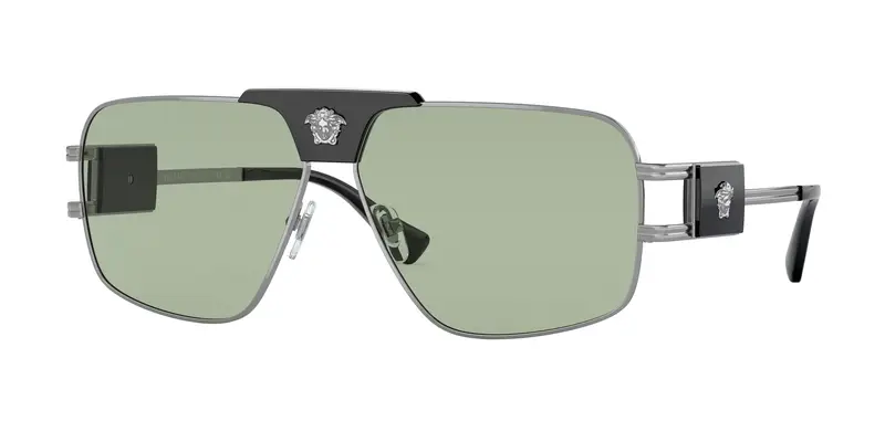 Versace Occhiali da sole Uomo Verde 856700