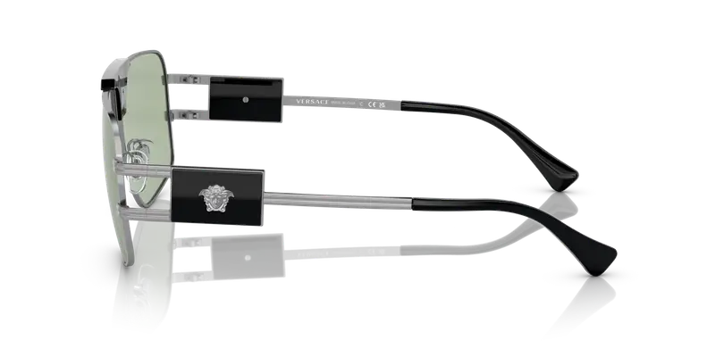 Versace Occhiali da sole Uomo Oro 856700 miniatura 3