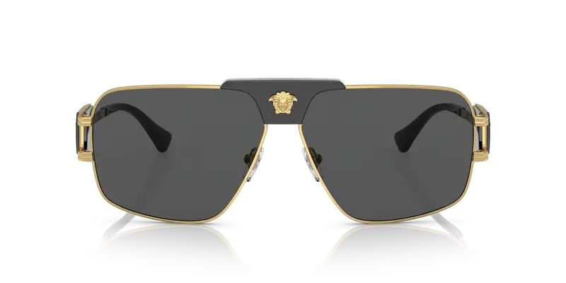 Versace Occhiali da sole Uomo Grigio 856702 miniatura 2