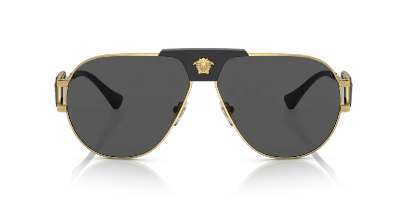 Versace Occhiali da sole Uomo Grigio 856708 miniatura 2