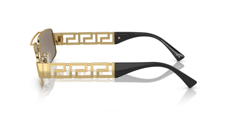 Versace Occhiali da sole Uomo Marrone 858132 miniatura 3