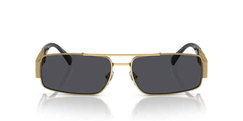 Versace Occhiali da sole Uomo Grigio 858131 miniatura 2