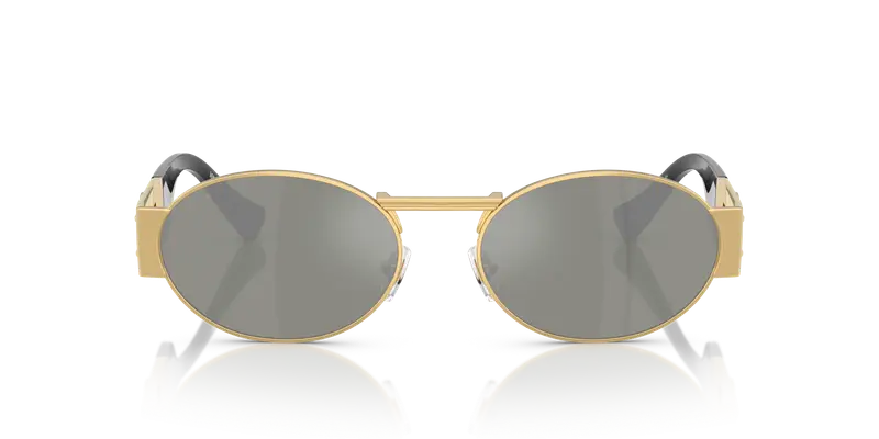 Versace Occhiali da sole Uomo Oro 846301 miniatura 2