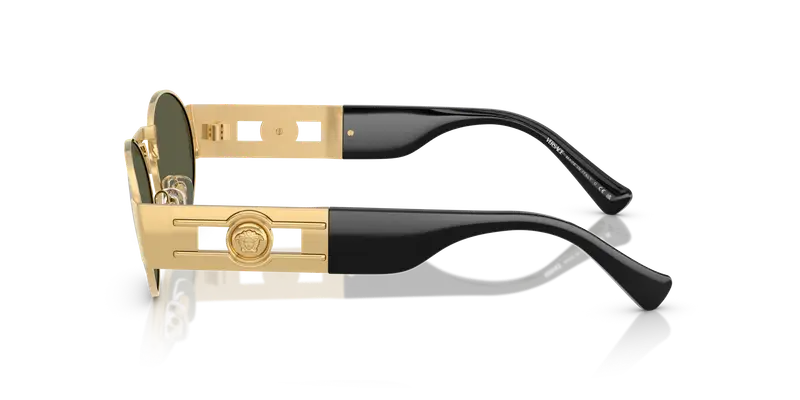 Versace Occhiali da sole Uomo Oro 846301 miniatura 3