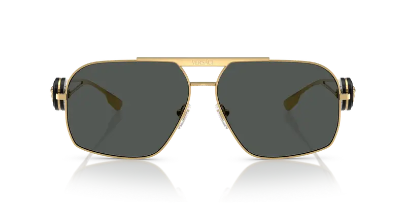 Versace Occhiali da sole Uomo Grigio 835357 miniatura 2