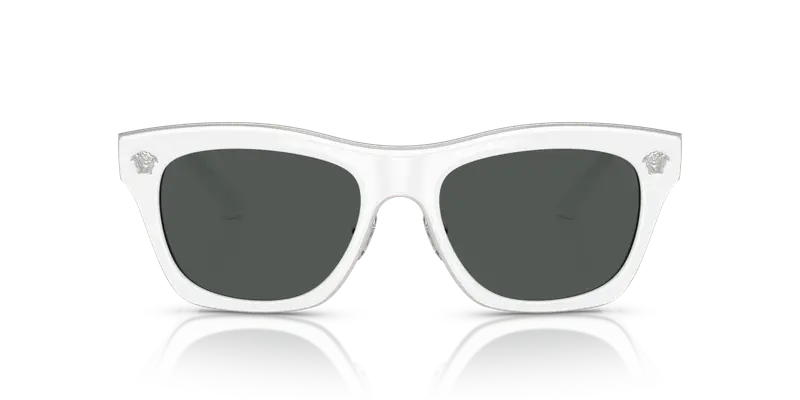 Versace Occhiali da sole Uomo Bianco 837332 miniatura 2