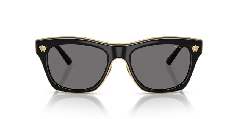 Versace Occhiali da sole Uomo Grigio 838157 miniatura 2