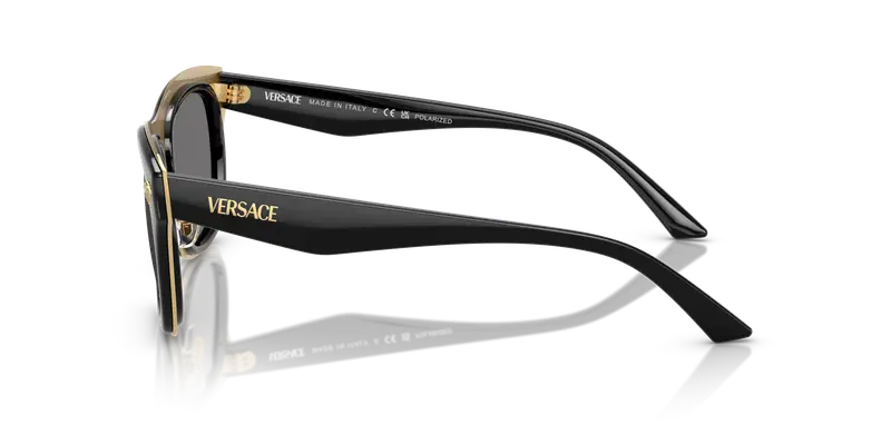 Versace Occhiali da sole Uomo Grigio 838157 miniatura 3