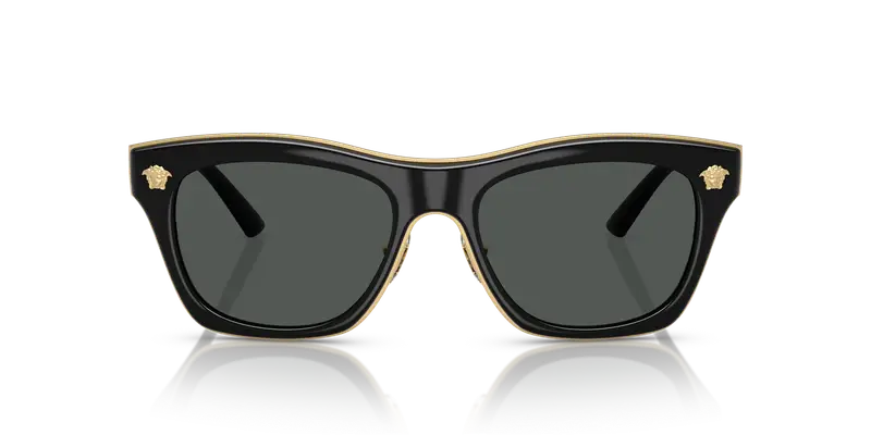 Versace Occhiali da sole Uomo Grigio 837333 miniatura 2