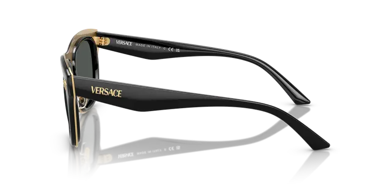 Versace Occhiali da sole Uomo Grigio 837333 miniatura 3