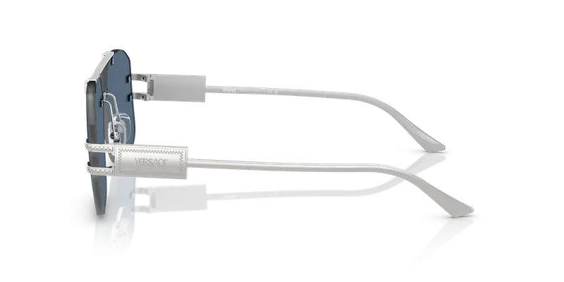 Versace Occhiali da sole Uomo Argento 837218 miniatura 3