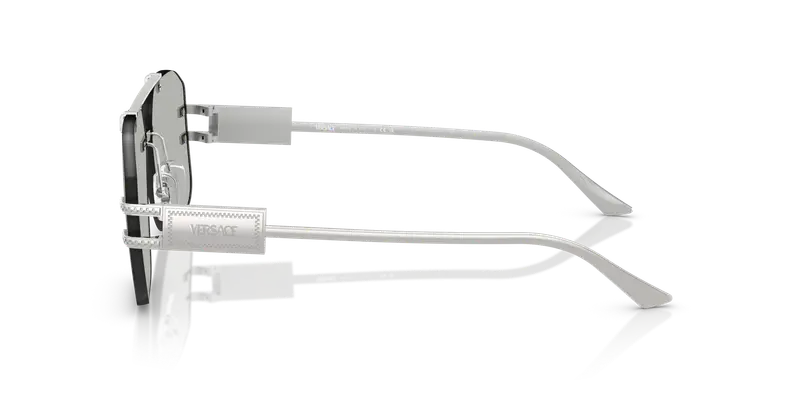 Versace Occhiali da sole Uomo Argento 838378 miniatura 3