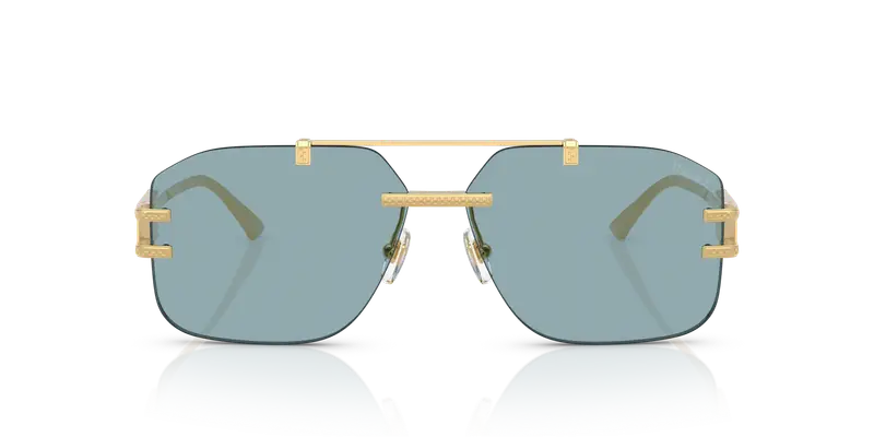 Versace Occhiali da sole Uomo Blu 838379 miniatura 2