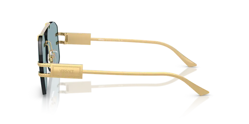 Versace Occhiali da sole Uomo Blu 838379 miniatura 3