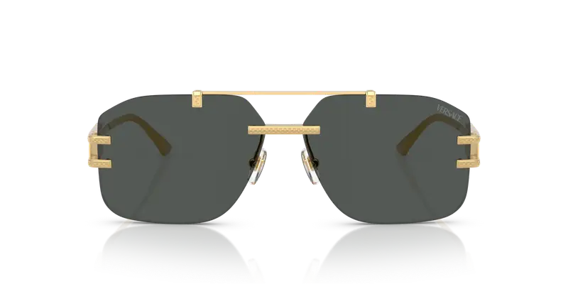 Versace Occhiali da sole Uomo Grigio 838380 miniatura 2