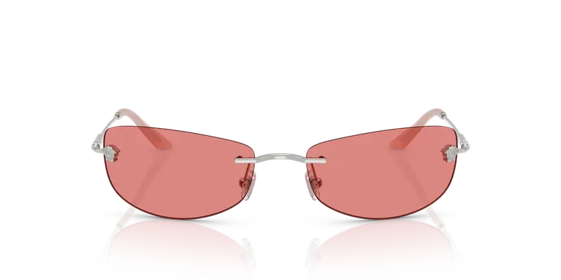 Versace Occhiali da sole Uomo Argento 846006 miniatura 2