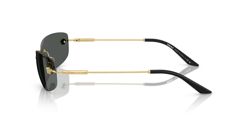 Versace Occhiali da sole Uomo Grigio 844937 miniatura 3