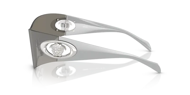 Versace Occhiali da sole Uomo Grigio 846121 miniatura 3