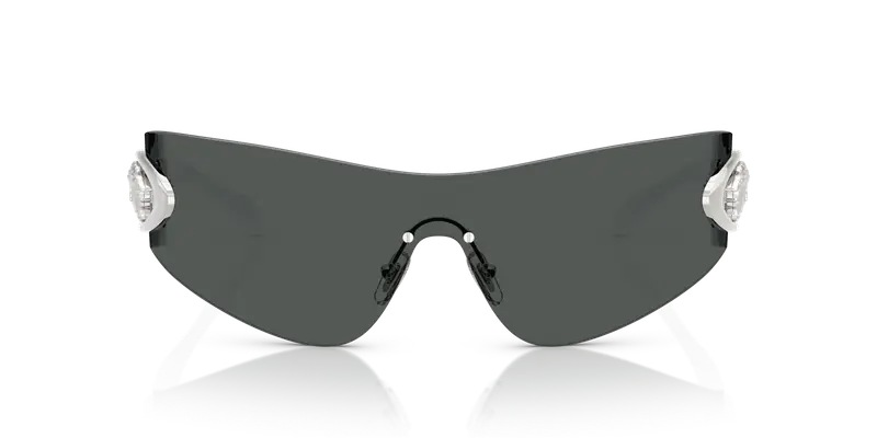 Versace Occhiali da sole Uomo Grigio 846120 miniatura 2