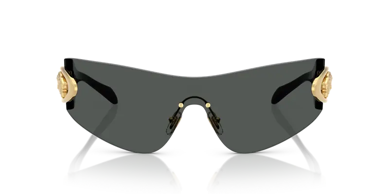 Versace Occhiali da sole Uomo Grigio 846118 miniatura 2