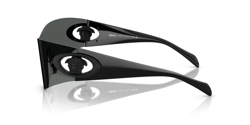 Versace Occhiali da sole Uomo Grigio 846119 miniatura 3