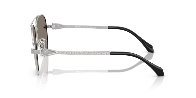 Versace Occhiali da sole Uomo Argento 846131 miniatura 3