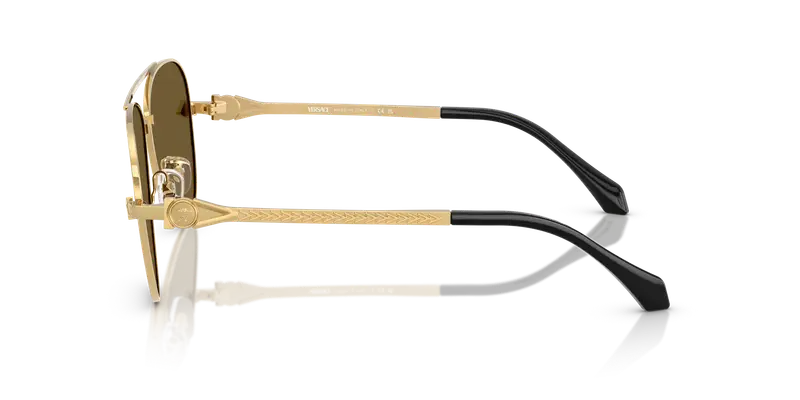 Versace Occhiali da sole Uomo Marrone 846132 miniatura 3