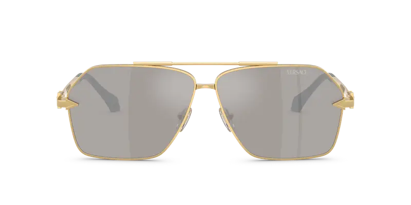 Versace Occhiali da sole Uomo Grigio 846135 miniatura 2