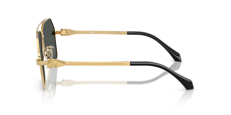 Versace Occhiali da sole Uomo Grigio 846133 miniatura 3