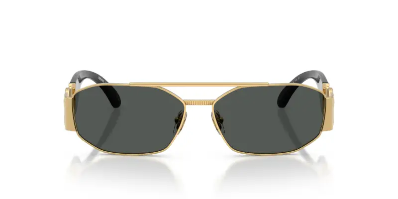 Versace Occhiali da sole Uomo Grigio 3185367 miniatura 3