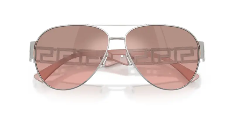 Versace Occhiali da sole Uomo Argento 3182486 miniatura 2