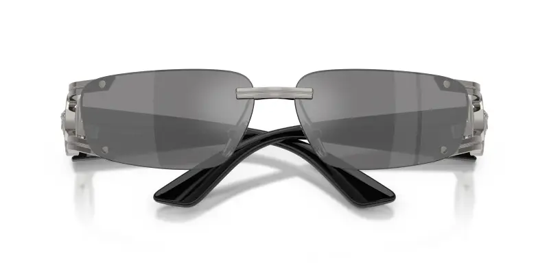 Versace Occhiali da sole Uomo Argento 3182697 miniatura 2