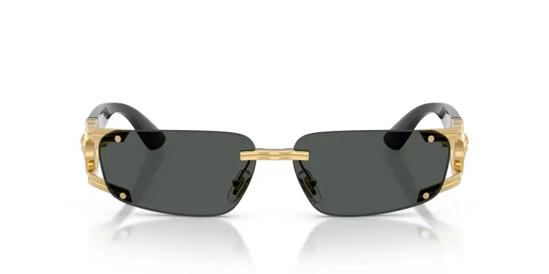 Versace Occhiali da sole Uomo Grigio 3185358 miniatura 3