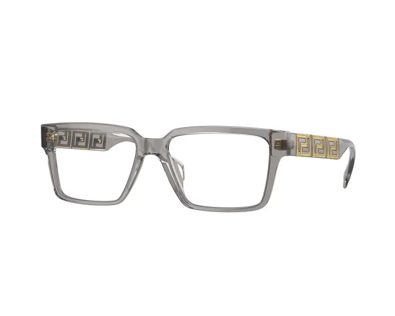 Uomo VE3339U 5406 Montature da vista Acetato Grigio Squadrata