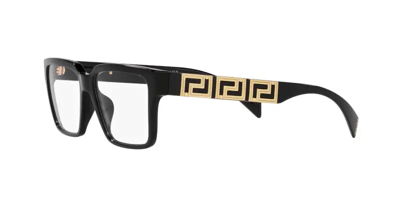 Uomo VE3339U GB1 Montature da vista Acetato Nero Squadrata miniatura 3