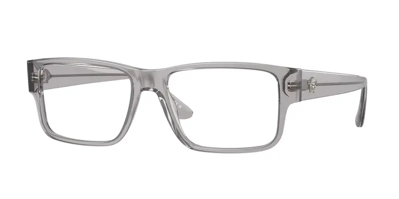 Versace Uomo VE3342 593 Montature da vista Acetato Grigio  Squadrata
