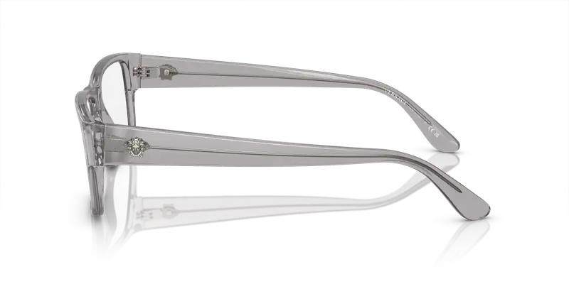 Versace Uomo VE3342 593 Montature da vista Acetato Grigio Squadrata miniatura 3