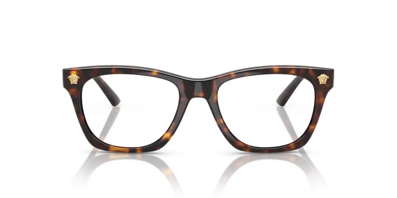 Versace Uomo VE3363U 108 Montature da vista Iniettato Tartaruga Trasparente Pillow Normale miniatura 2