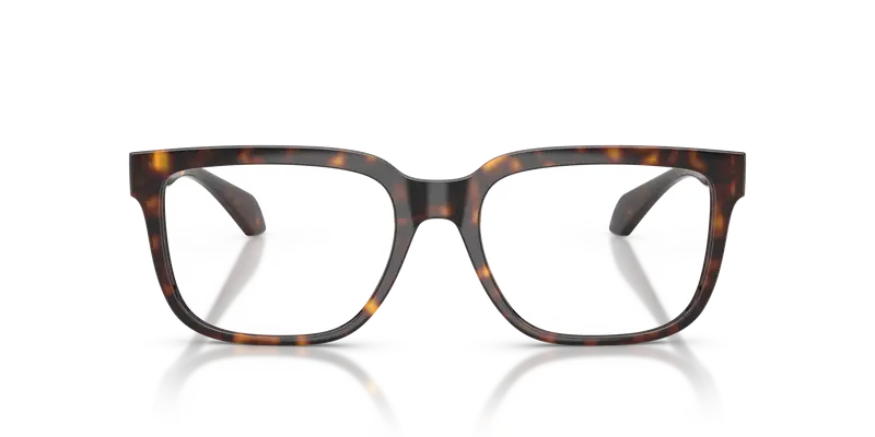 Versace Uomo VE3377U 108 Montature da vista Iniettato Tartaruga Trasparente Squadrata Normale miniatura 2