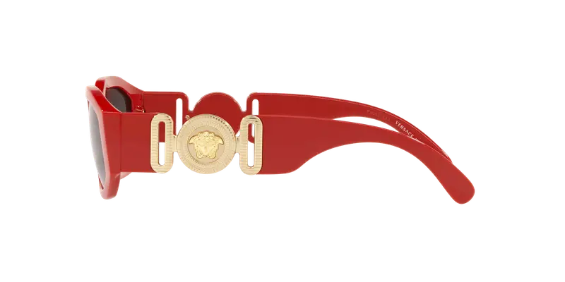 Versace Occhiali da sole Uomo Grigio 854827 miniatura 2