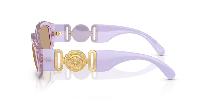 Versace Occhiali da sole Uomo Marrone 847733 miniatura 3