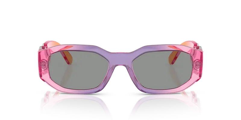 Versace Occhiali da sole Uomo Grigio 846777 miniatura 2